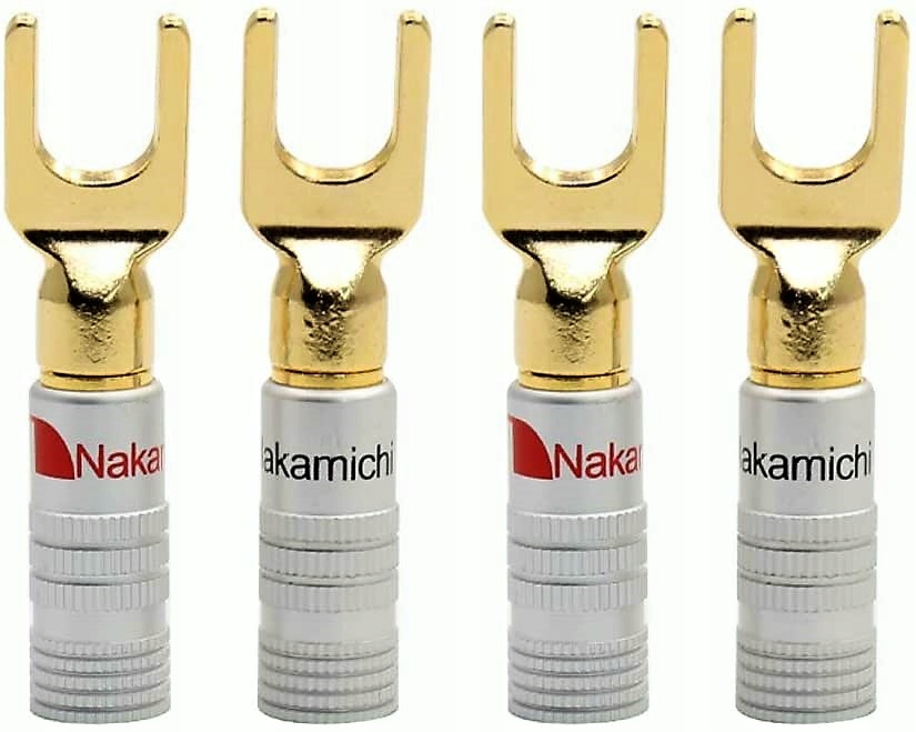 

Nakamichi Wtyk widełkowy głośnikowy Hq Ofc 4 szt