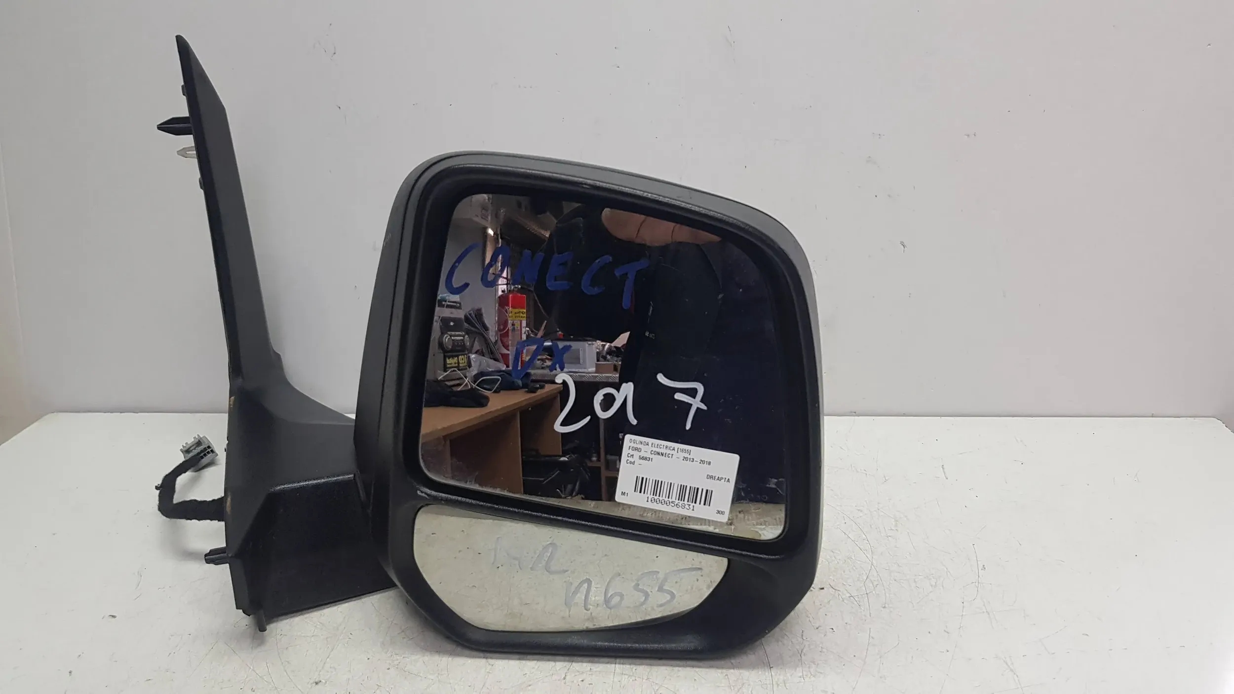 mirror right Ford Transit Connect 13- 5PIN