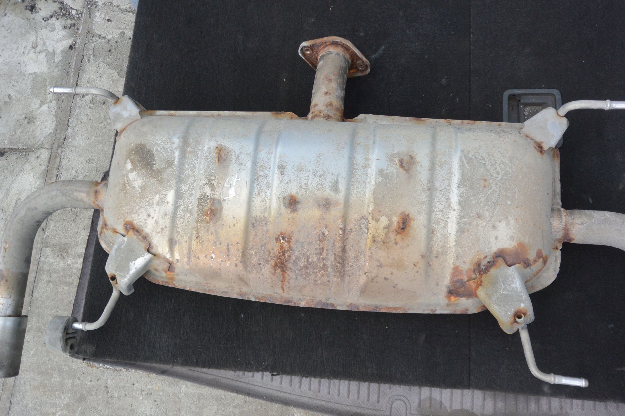pipe muffler, exhaust MAZDA CX9 II 16- 2.5 T