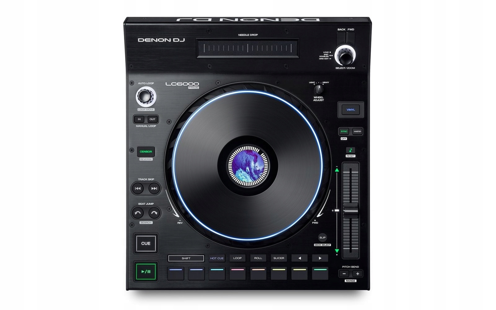 Denon Dj LC6000 Prime Kontroler Dj Koło Jog 8,5" wyświetlacz Hd Usb Nowy
