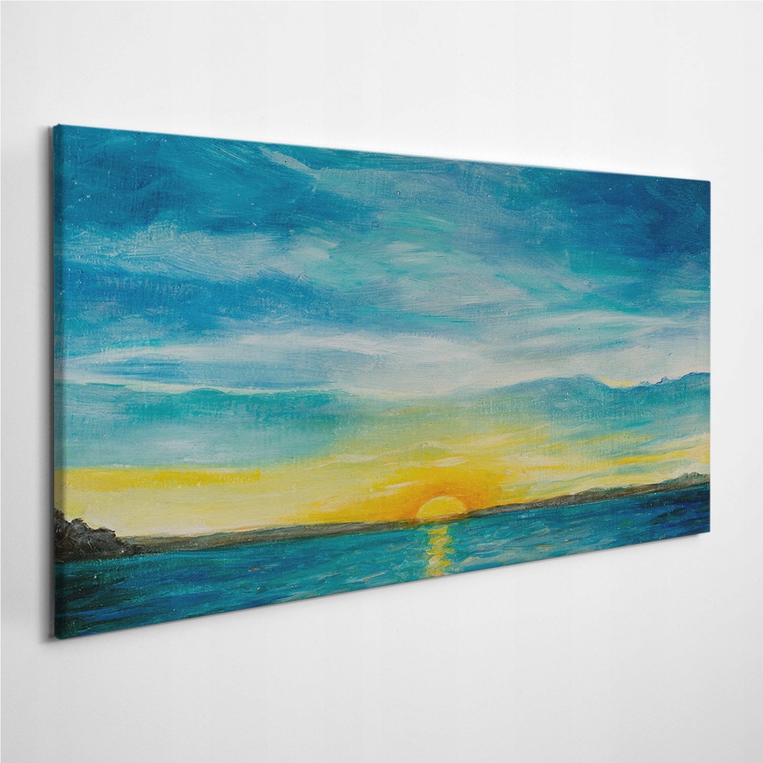 

Fotoobraz z zdjęciem Morze Zachód Słońca 120x60 cm