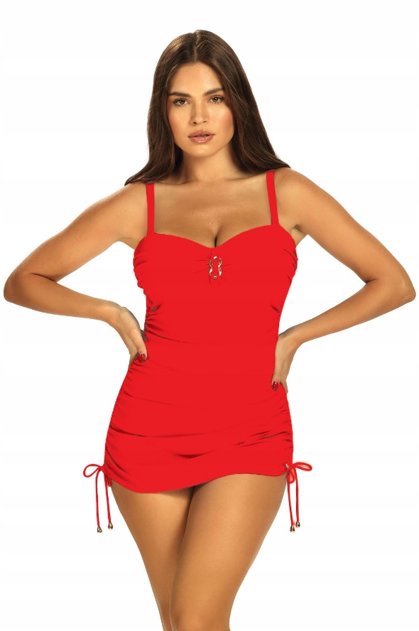 Self Plavky Tankini Komplet Kalhotky Bayamon 15 Červená 42F 80F XL