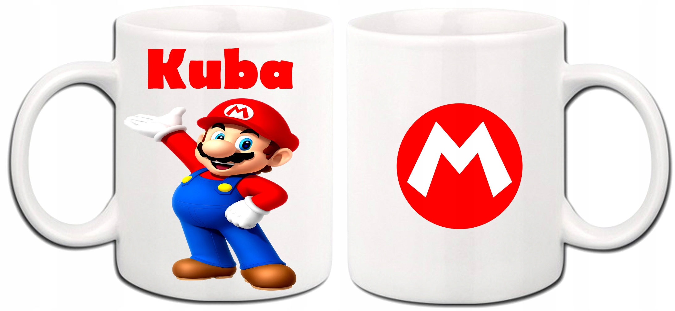 КРУЖКА SUPER MARIO BROS ПАТРУЛЬ ИГРА бумажная КОРОБКА+ имя