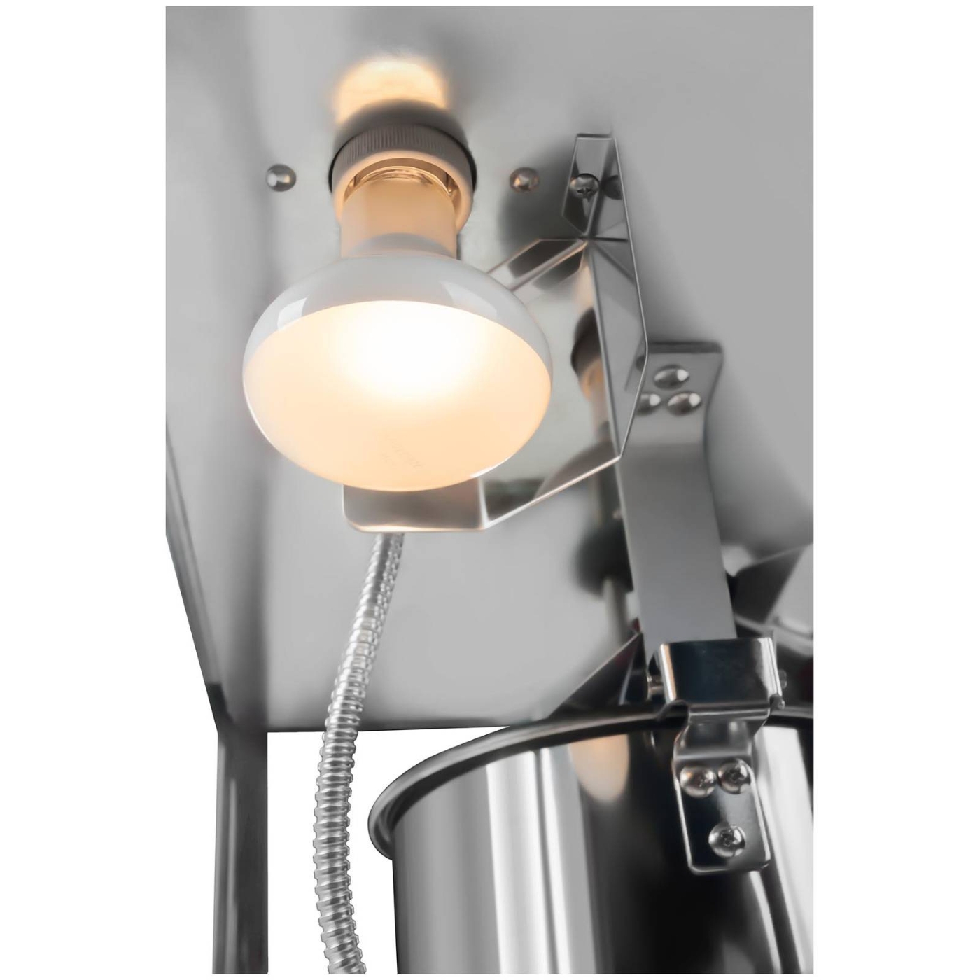 MASZYNA DO POPCORNU KUKURYDZY Z WÓZKIEM 1600 W Model RCPW-16.3