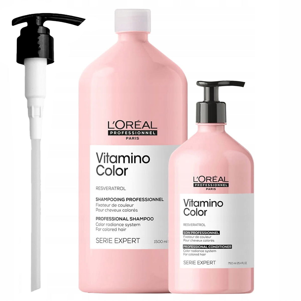 Loreal Vitamino Color sada na vlasy šampon 1500 ml kondicionér 750 ml pumpička