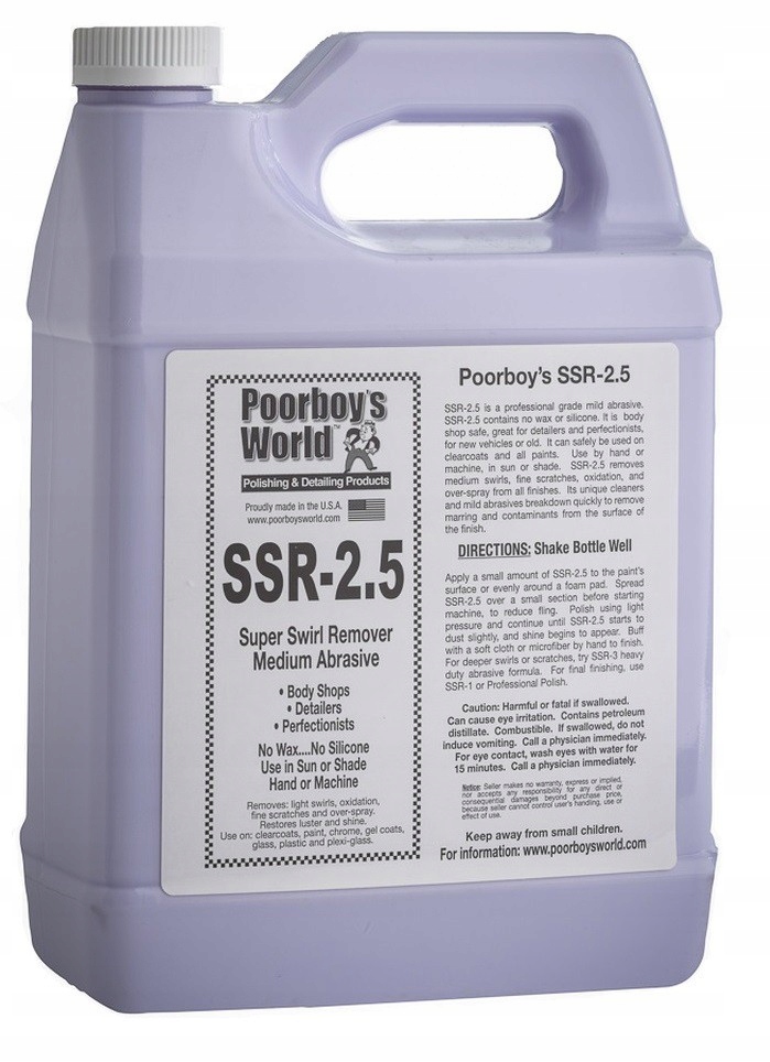 POORBOYS SSR 2 5 Pasta Polerska Srednia 3784ml