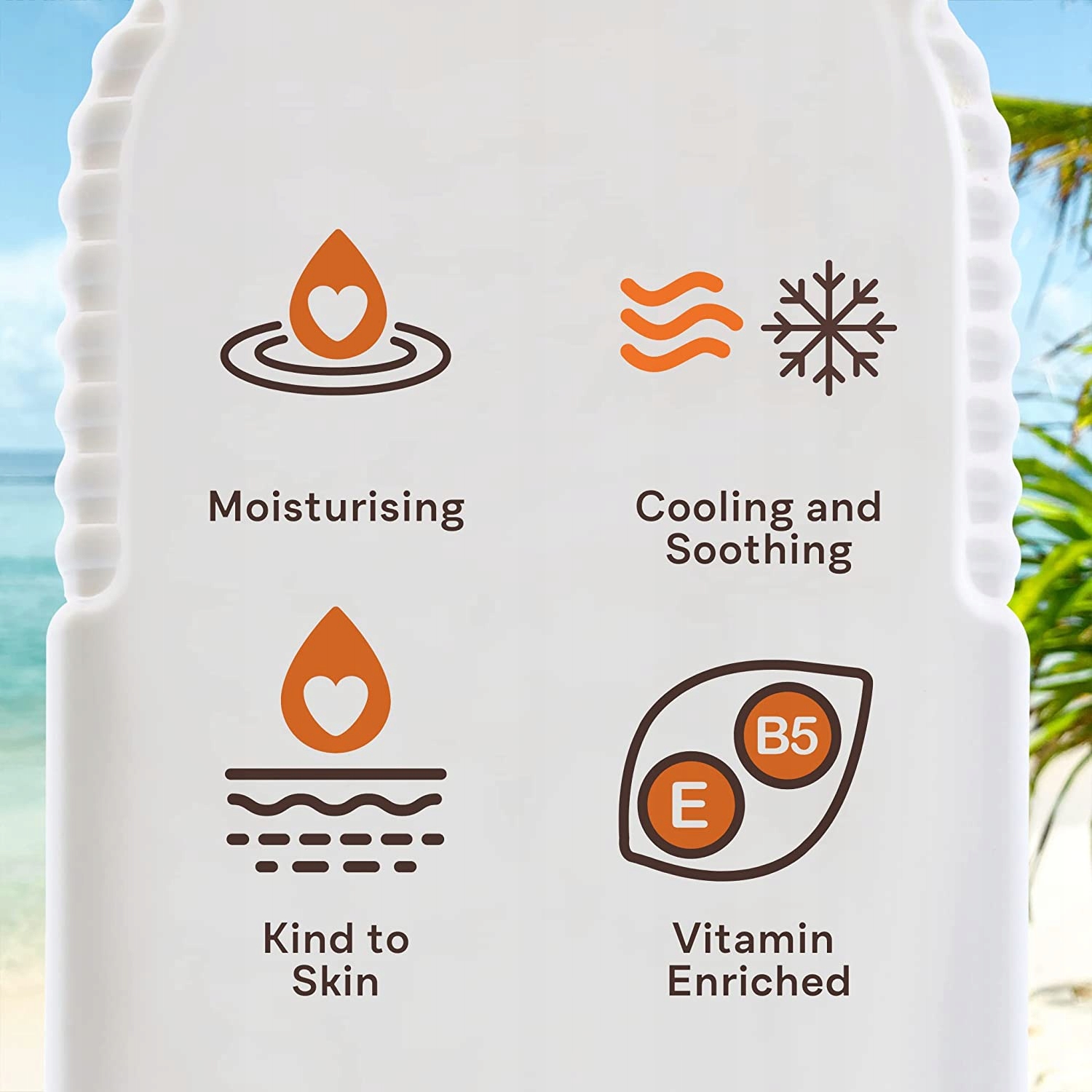 Balsam po opalaniu Malibu 200 ml Opakowanie butelka