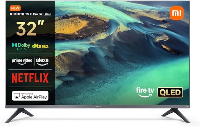 Xiaomi Tv F Pro 32 2026 Qled Dolby Audio Smart Tv Fire OS7