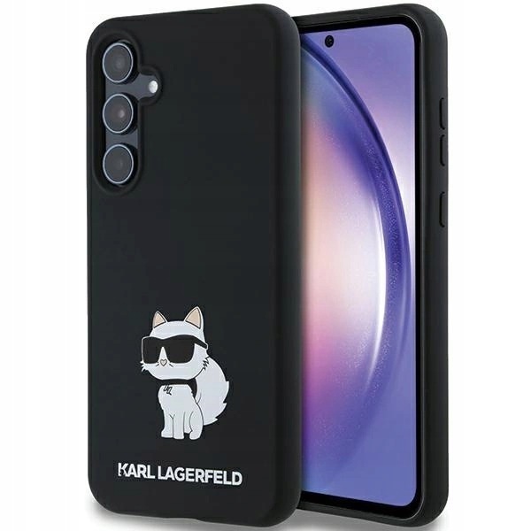 Etui Karl Lagerfeld Silicone Choupette na Samsung Galaxy A35 czarne