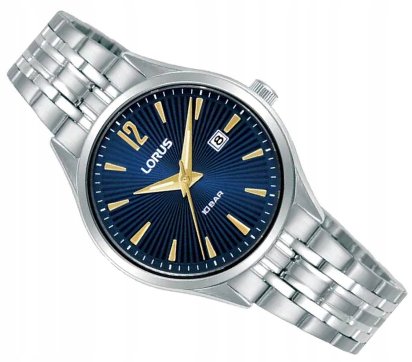 Modré Dámské Klasické Elegantní Vodotěsné Hodinky Lorus RJ295BX9