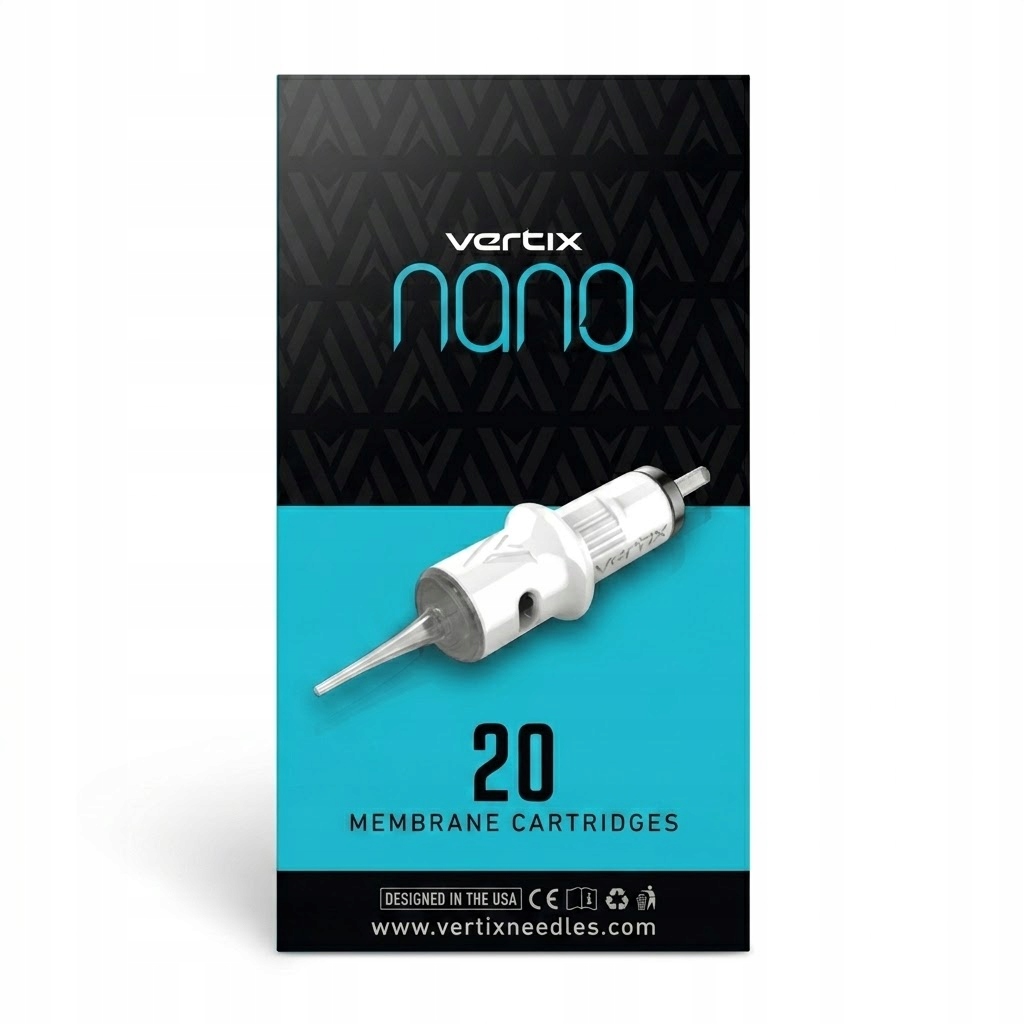 Kartridž Vertix Nano 5UM 0.25 mm – balení 20 ks