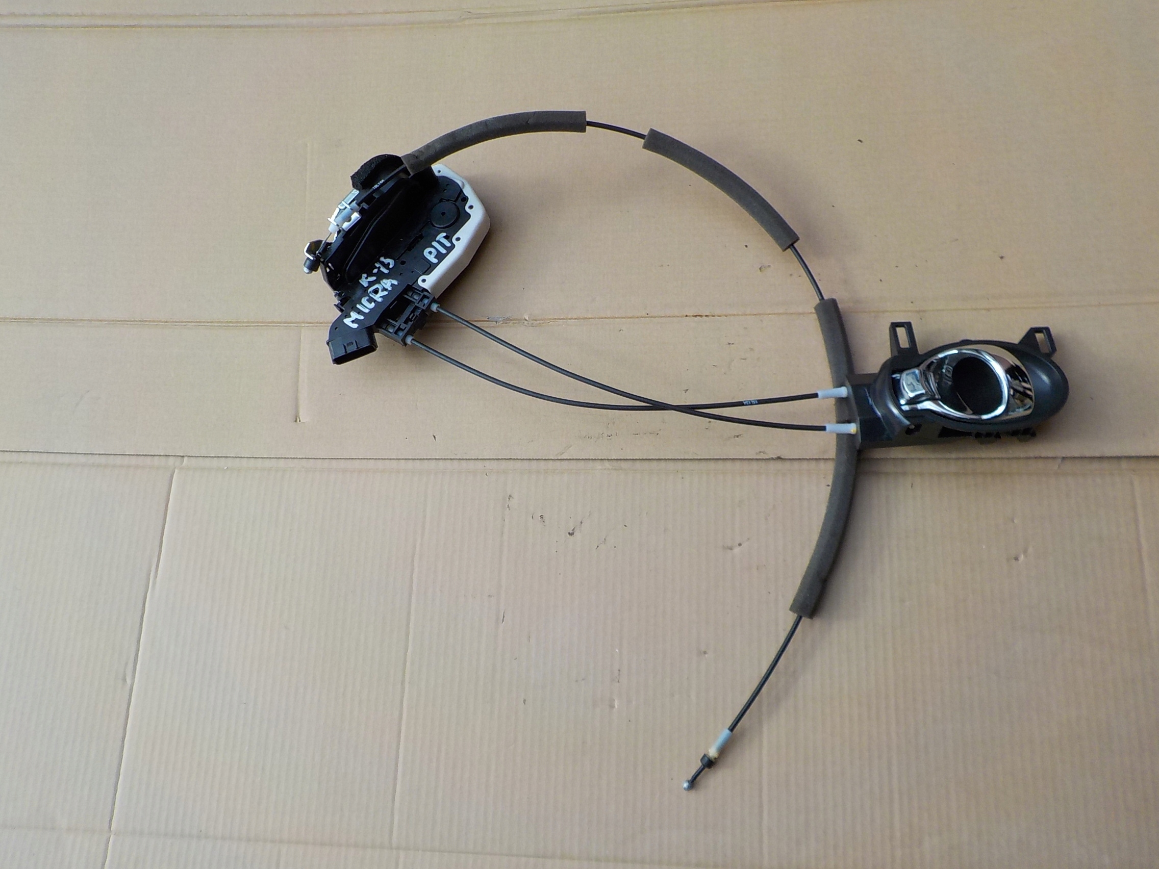 lock right rear part nissan micra k13 lift 2016r