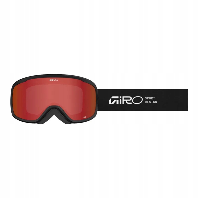 Gogle Narciarskie Giro Cruz Black Amber Scarlet S2 7171889