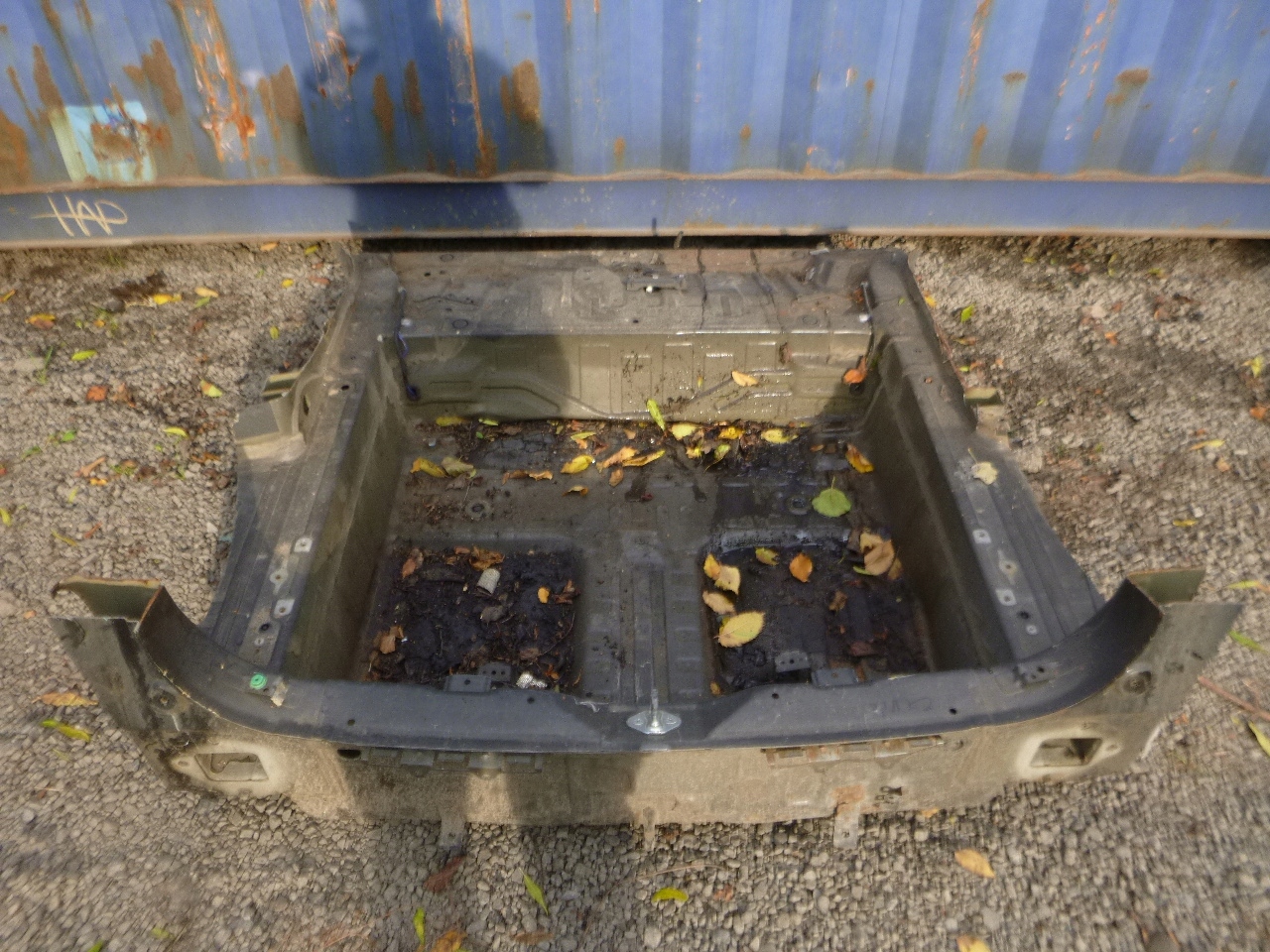 CIVIC IX УНІВЕРСАЛ 2011-ЗАДНІЙ РЕМІНЬ ВАННА ПІДЛОГУ ЗЗАДУ