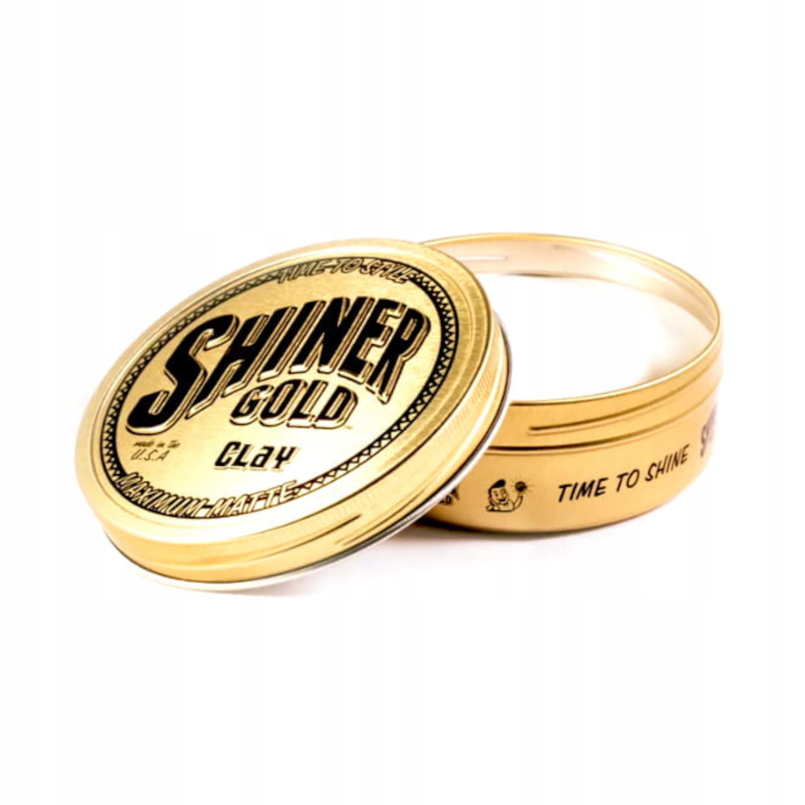 Matná pomáda pro styling vlasů Clay Pomade 113 g Shiner Gold