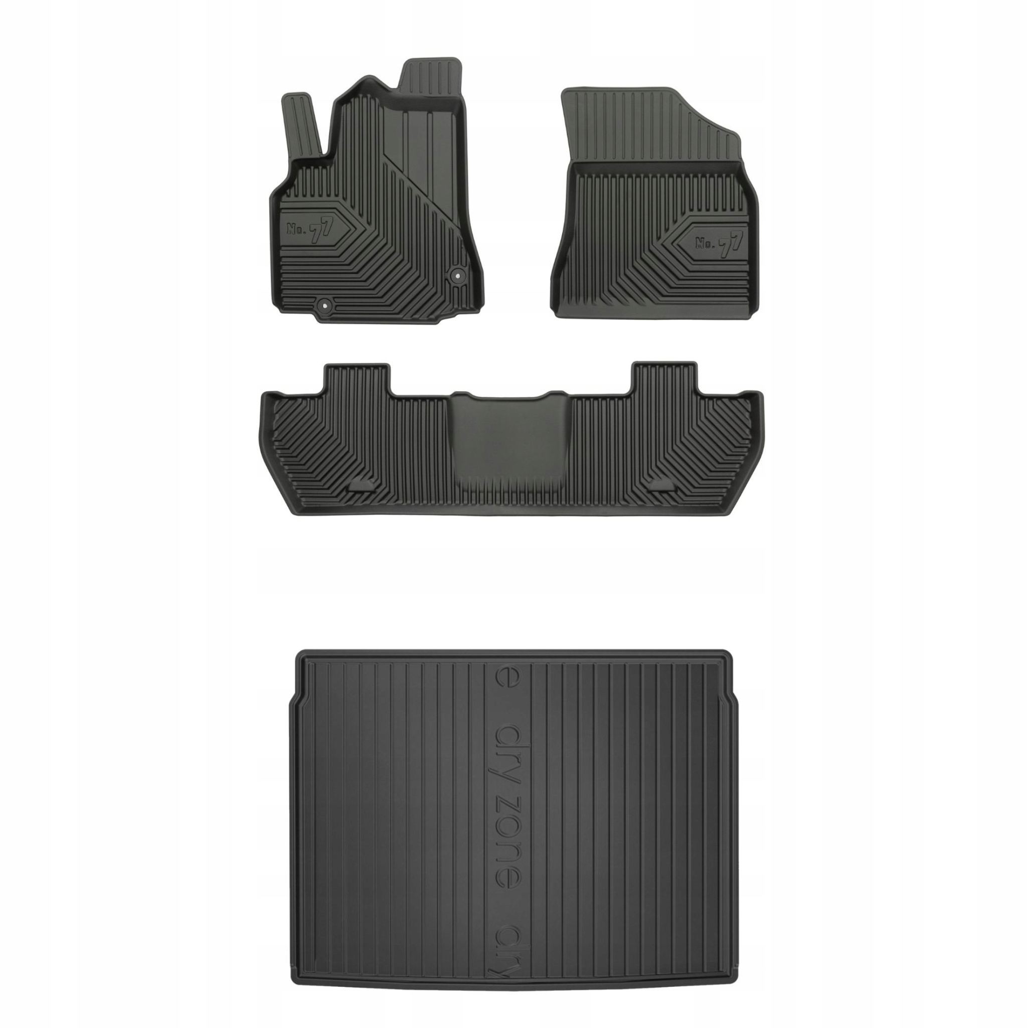 Sada kobercov a rohoží pre Citroenën Berlingo II, Peugeot Partner II 08-18