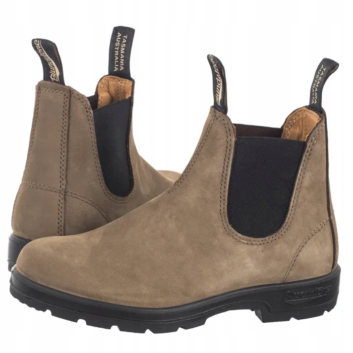 Kožené boty Blundstone 1941 Stone Nubuck Hnědé