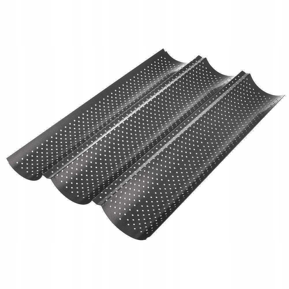 

Blacha perforowana do pieczenia 3 bagietek 38 cm