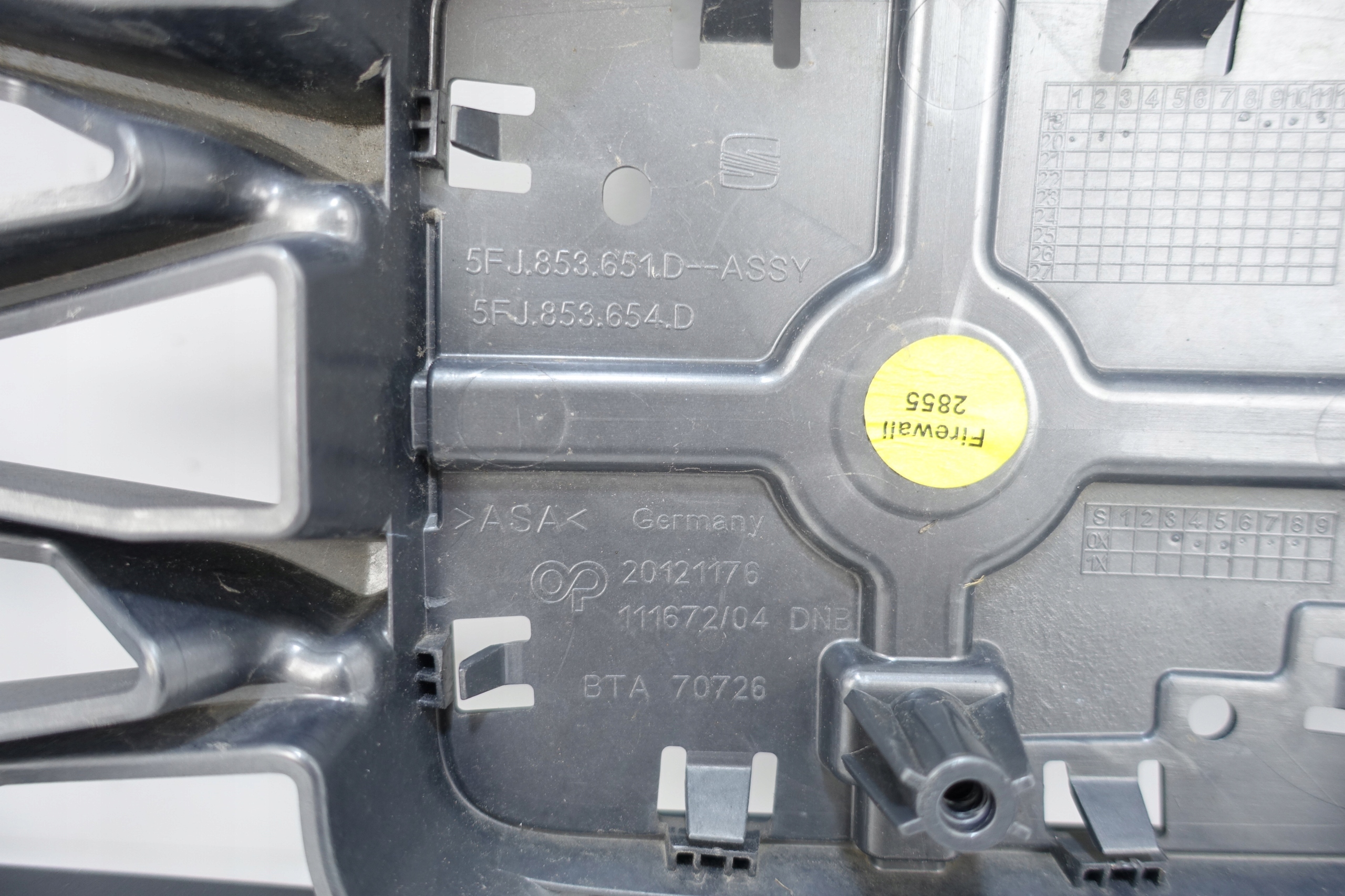 SEAT TERRACO 2018- maska nárazník předek 5FJ853651D