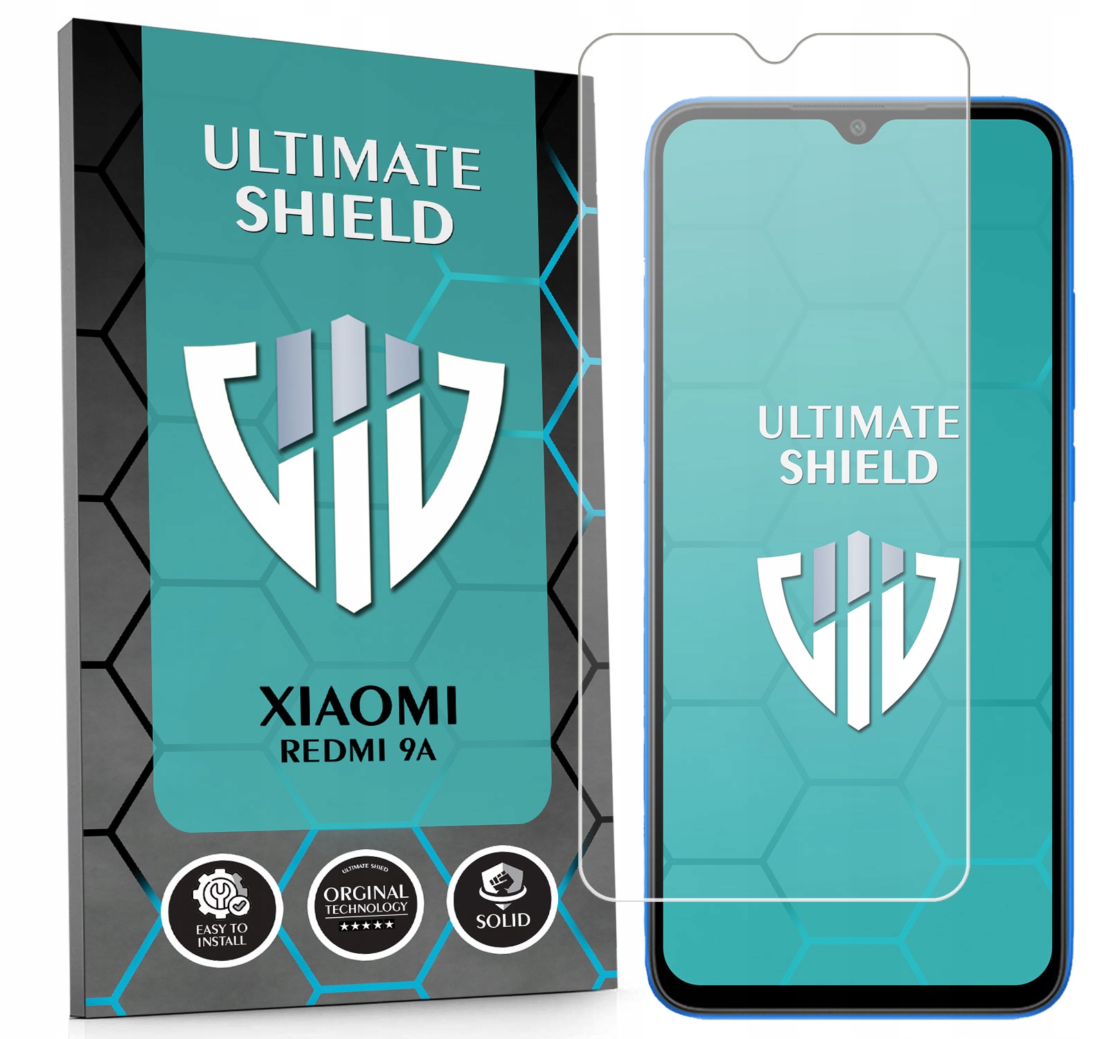 Sklo 3x Displej 7x Fotoaparát Rychlý Objektiv Pro Xiaomi Redmi 9A