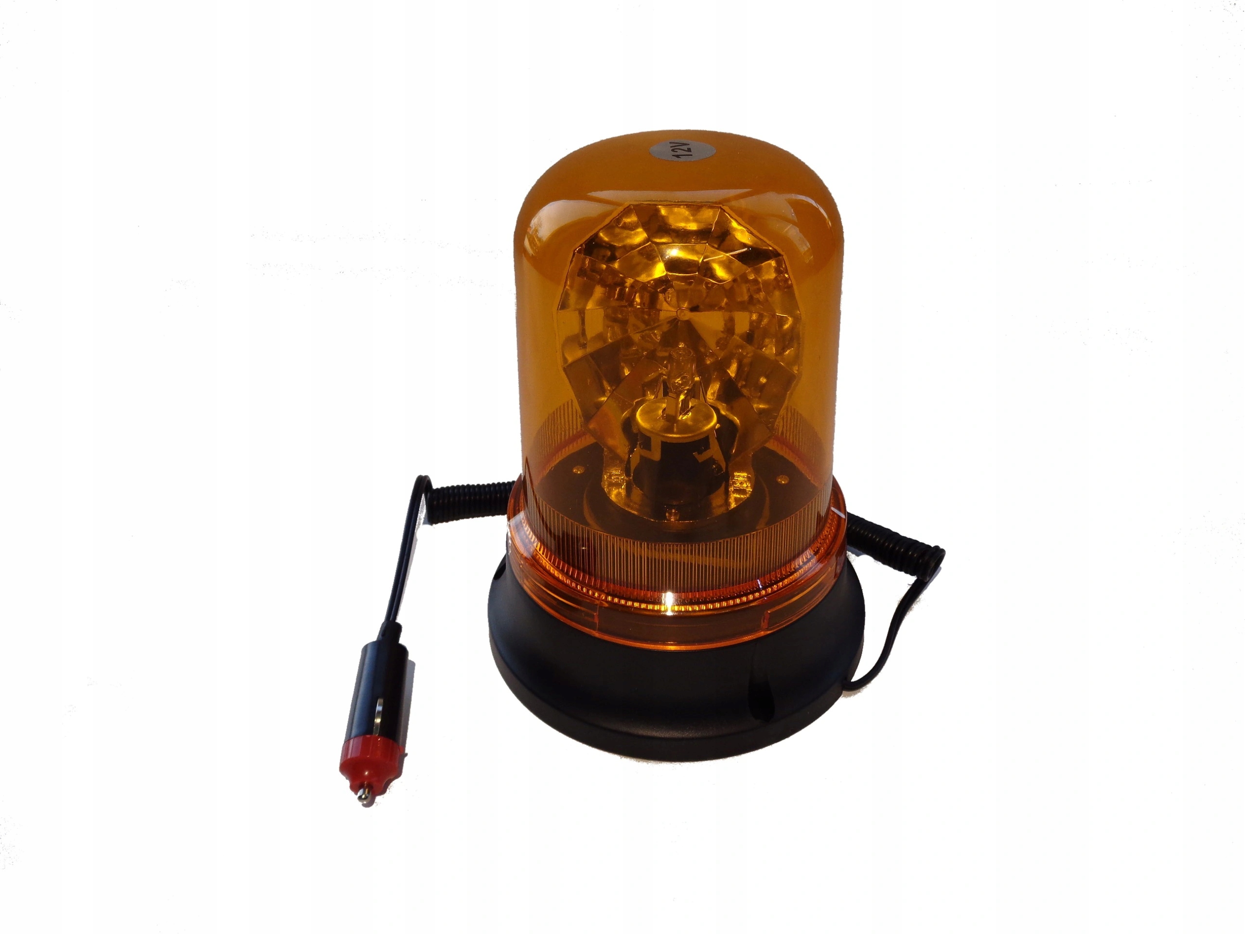 Lampa ostrzegawcza kogut LED 12V na magnes JCB