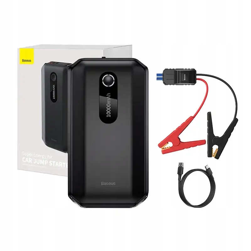 Baseus Štartér Do Auta Powerbank 10000MAH 1000A Na Čerpanie Obalov