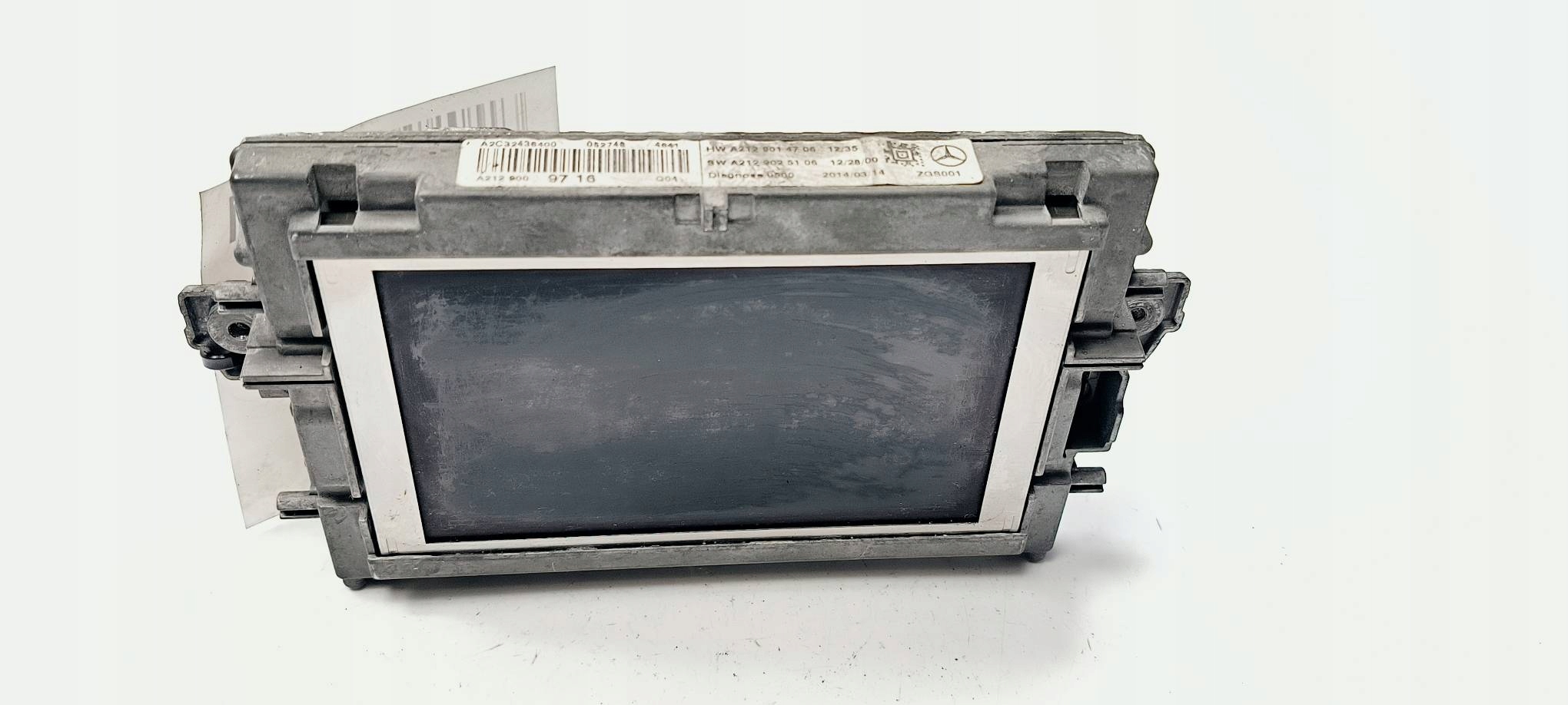 Bildschirm, PANEL A2129014706 MERCDES-BENZ W212 E350