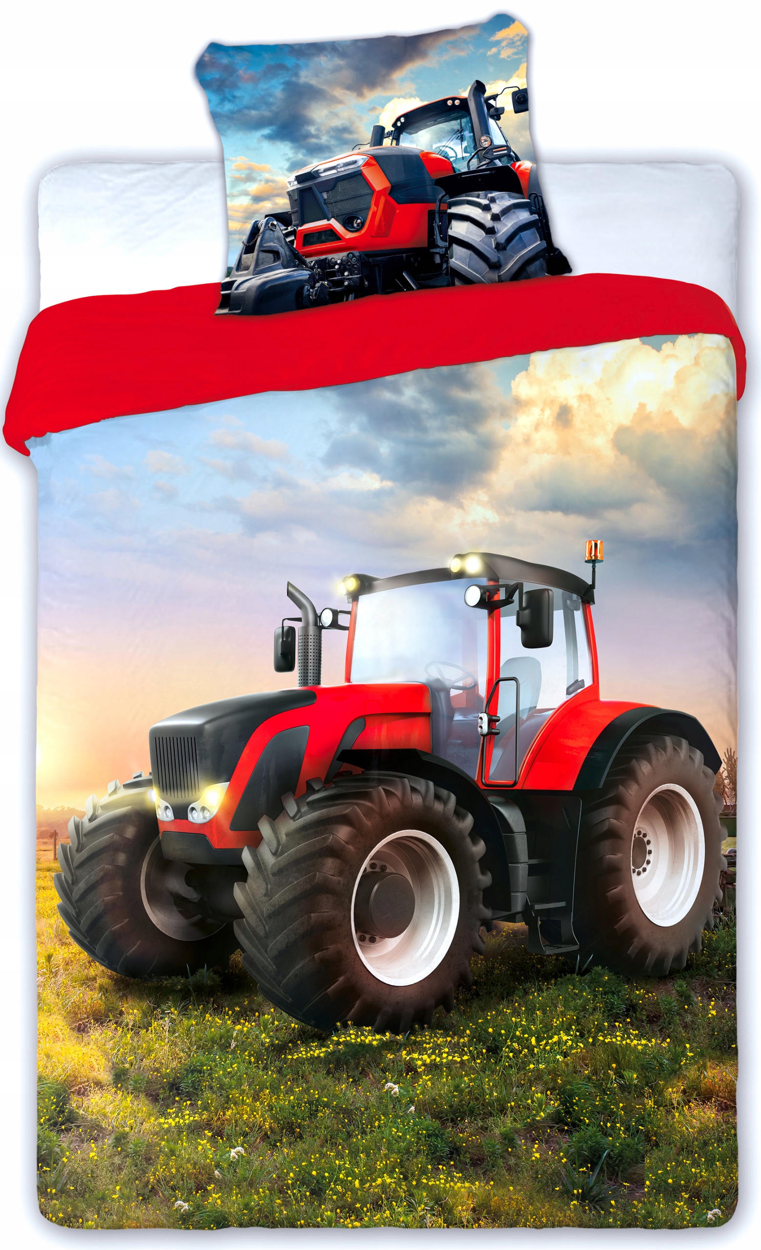 

Pościel 160x200 Traktor Auto Straż Koparka