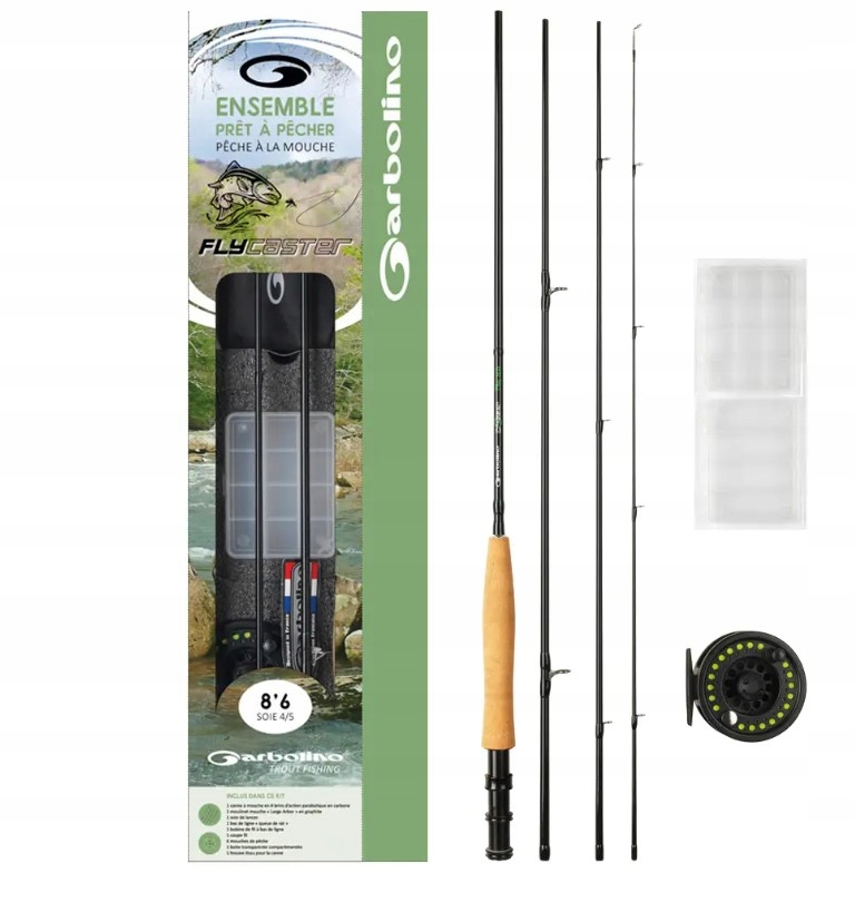 Garbolino kompletny zestaw muchowy Fly Caster 2,60m #4/5
