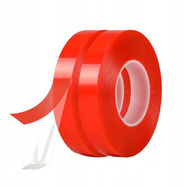 Cienka taśma dwustronna Folia PET 6mm/10m STRONG Kod producenta 45x6/10