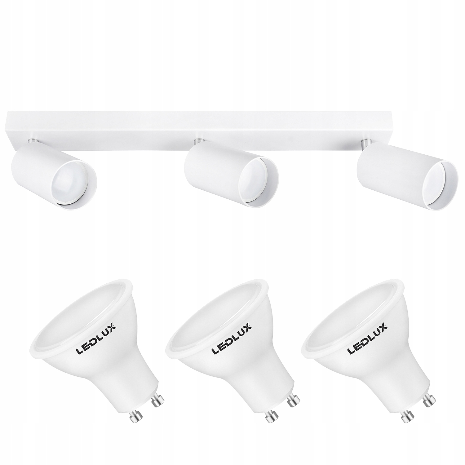 

Lampa sufitowa szynowa wisząca Led+ 3xGU10 10W