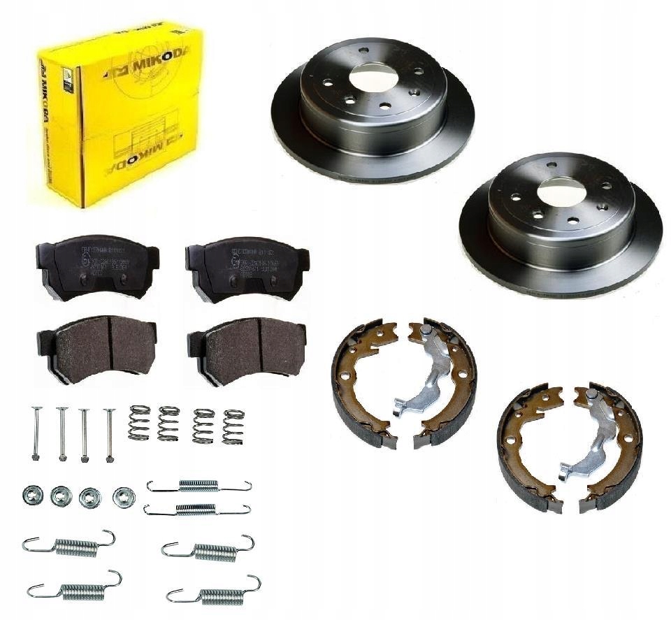 Kotouče Kostky Čelisti Lacetti Zadní 258mm 2007-