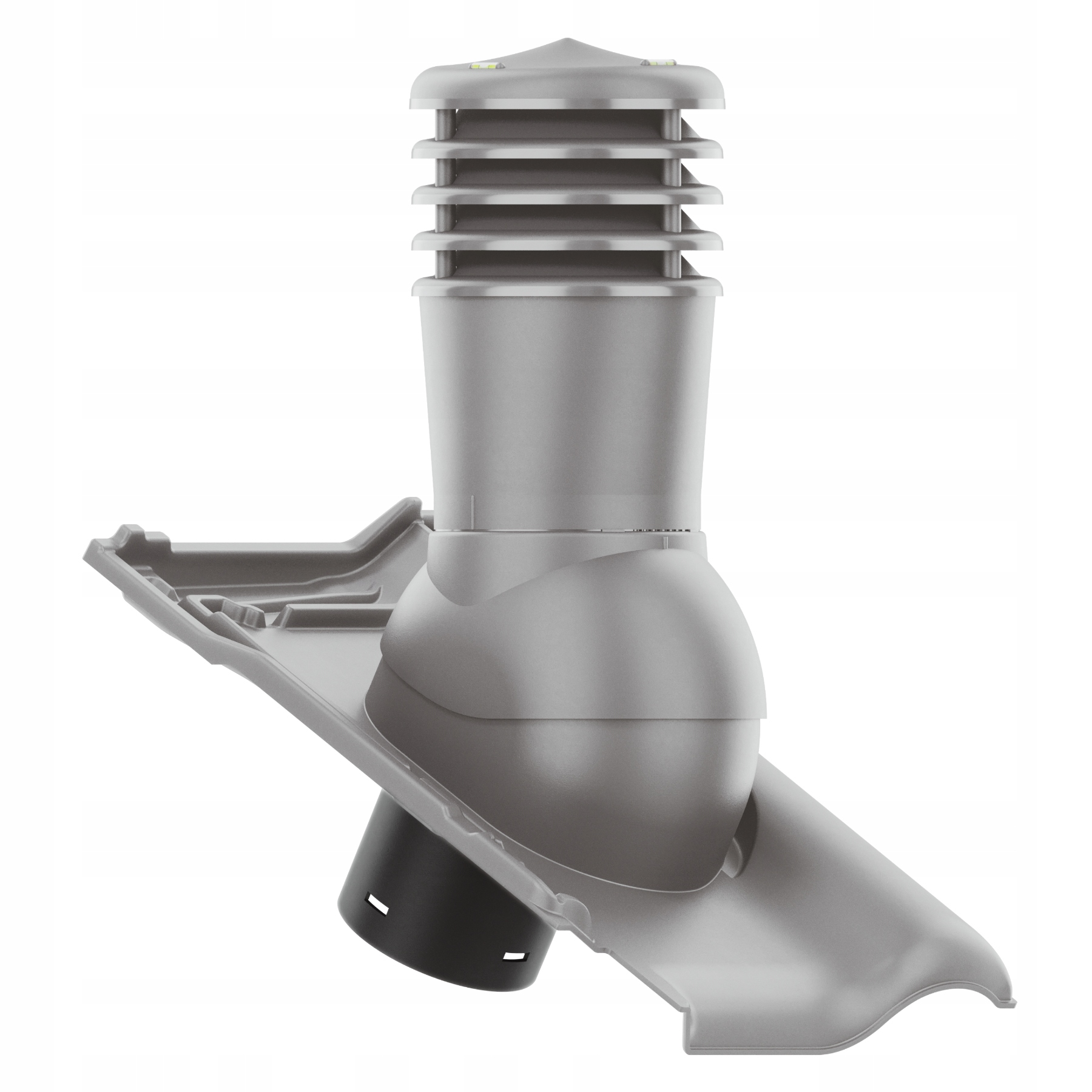 Větrací komín Smart fi150 střešní taška Creaton Titania Břidlice Angoba