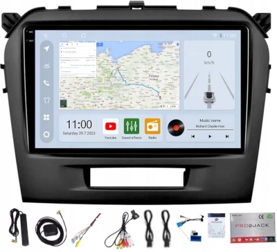 Rádio Navigace Suzuki Vitara 2015-2024 Carplay Android Auto 8GB 256GB Sim