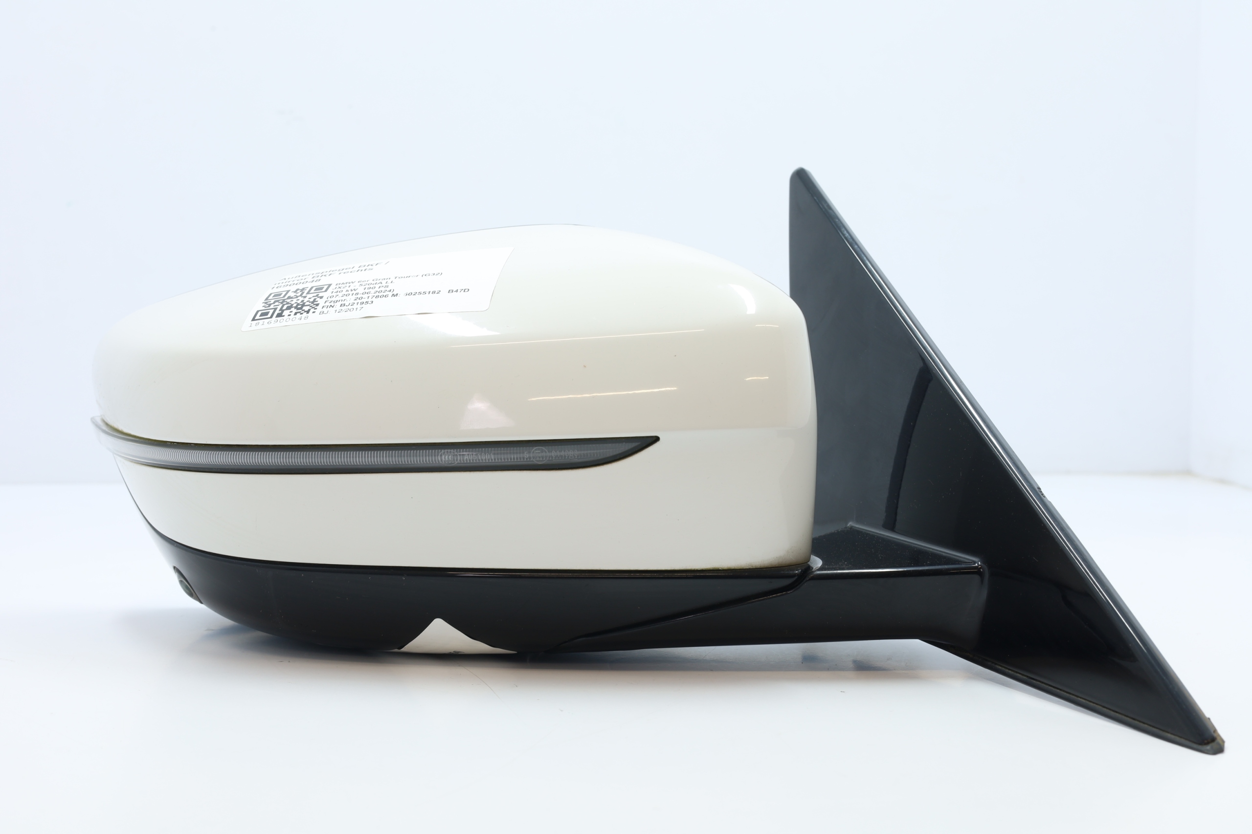 LUSTERKO ZEWNĘTRZNE PRAWE BMW G32 SHADOW 9PIN A300