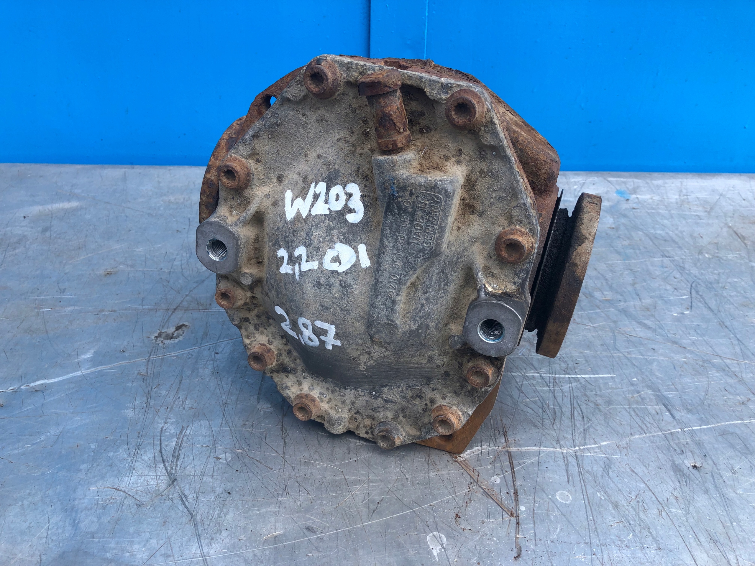 287 - MERCEDES W203 2,2 CDI мост DYFER OM611 2,87