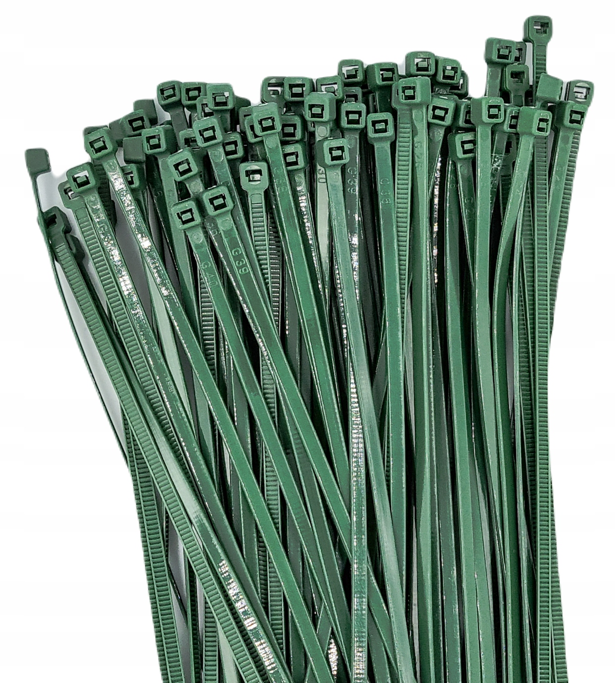 OPASKI ZACISKOWE TRYTKI ZIELONE 100 SZT 2,5x200 Marka Omega