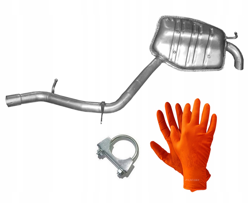 Mercedes S211 E200T E240T (2003-2009) Kombi Tlumič Pravý 2114902621