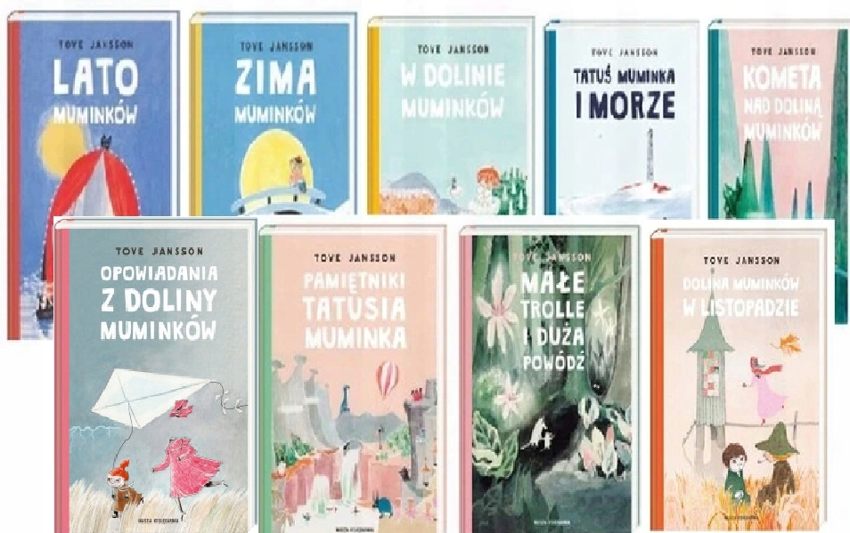 Muminki Jansson Pakiet 9 książek