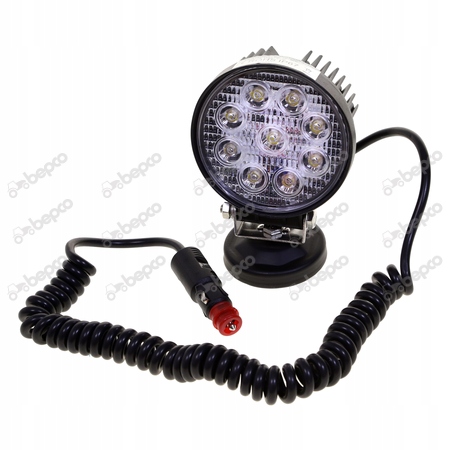 Led pracovní světlo 27W 2200lm rozptýlené na magnet