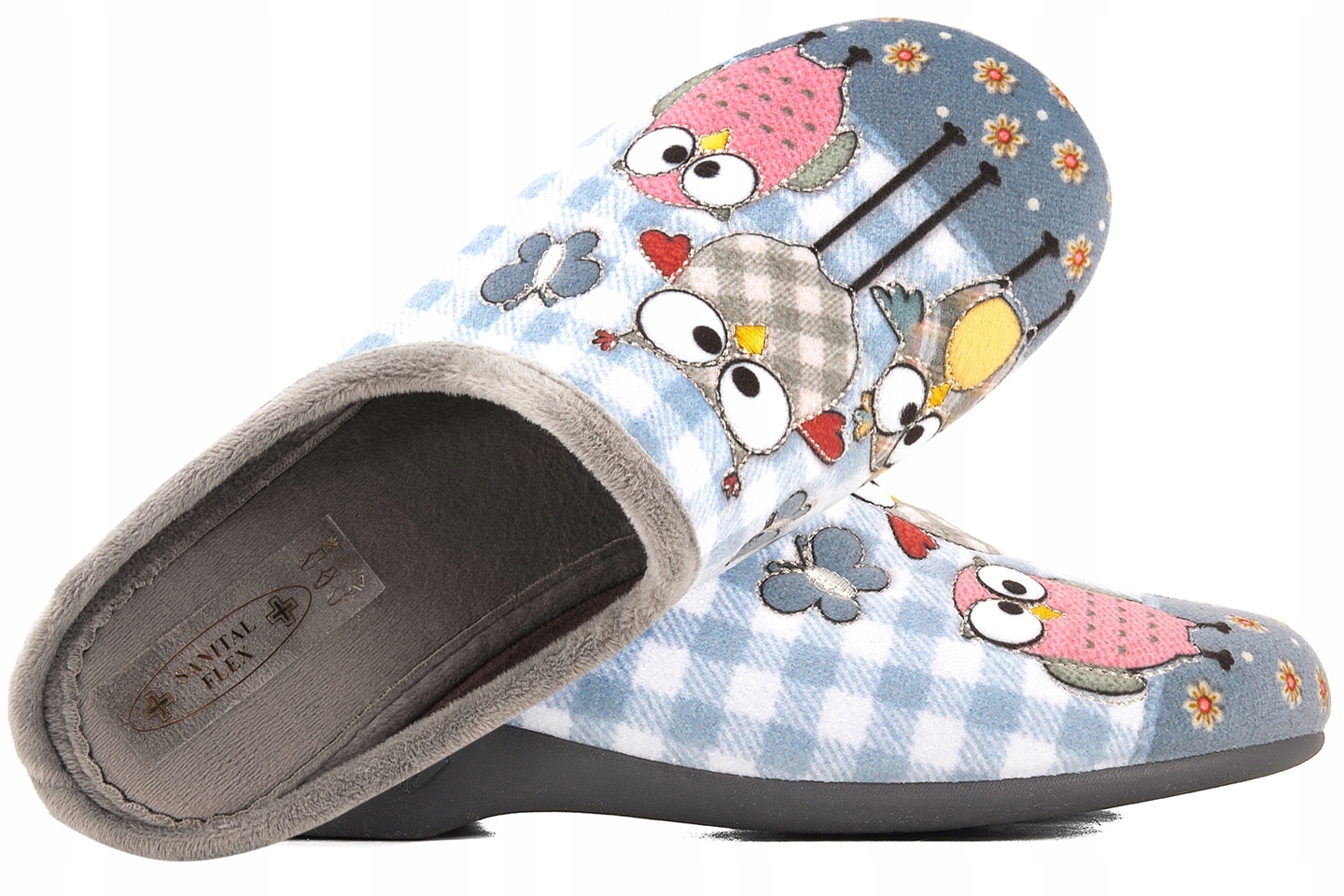 Sanital Z30757X Domácí Dámské Pantofle Papuče Sandále 41 Vícebarevný