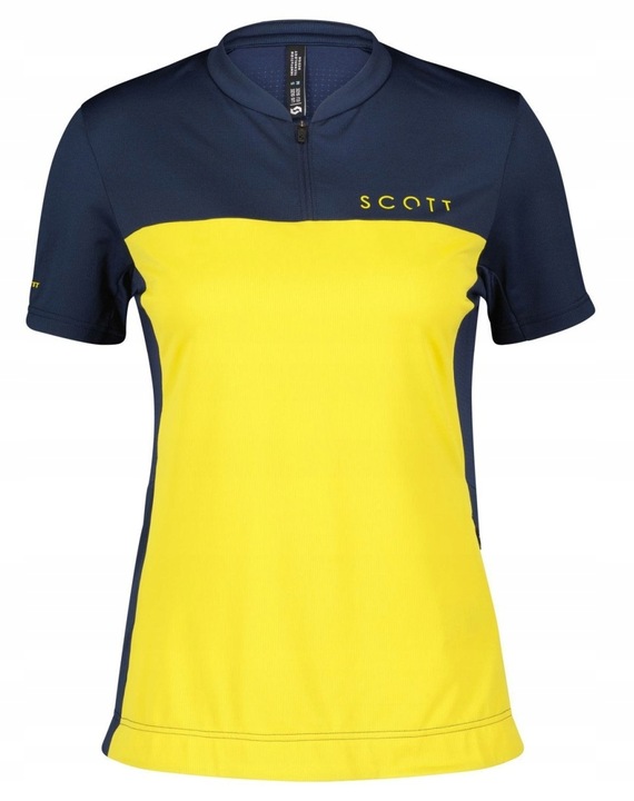 Koszulka damska Scott Trail Flow Zip Ss Blue r. M %%%