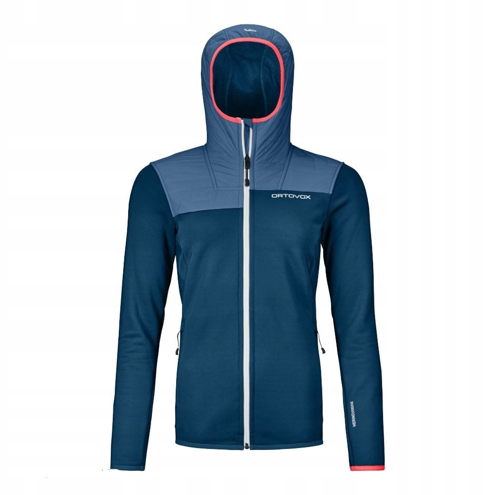 Bluza damska z kapturem Ortovox Fleece Plus Hoody rozm. L wełna Merino
