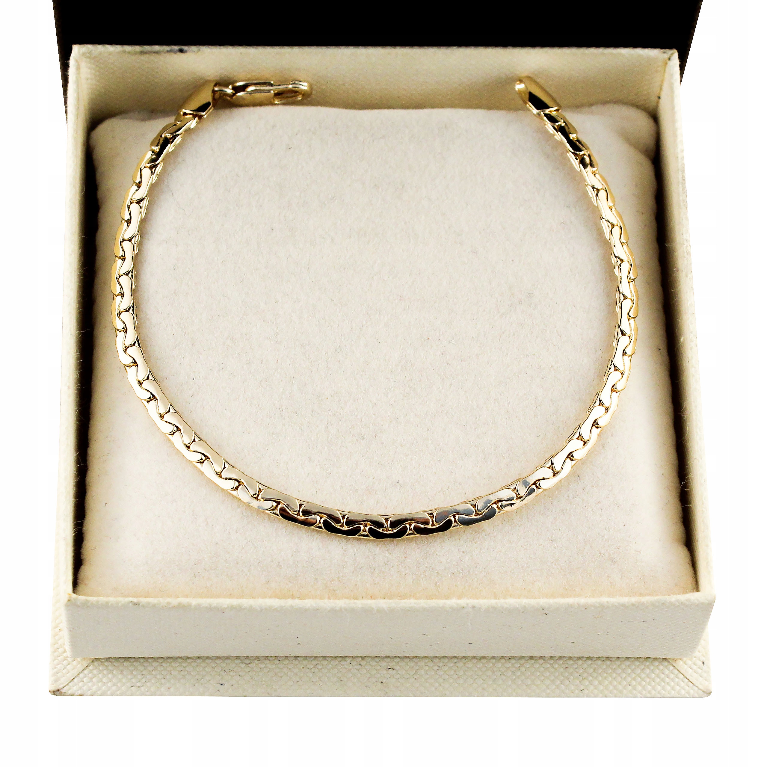 

Złota Bransoletka Stal Chirurgiczna