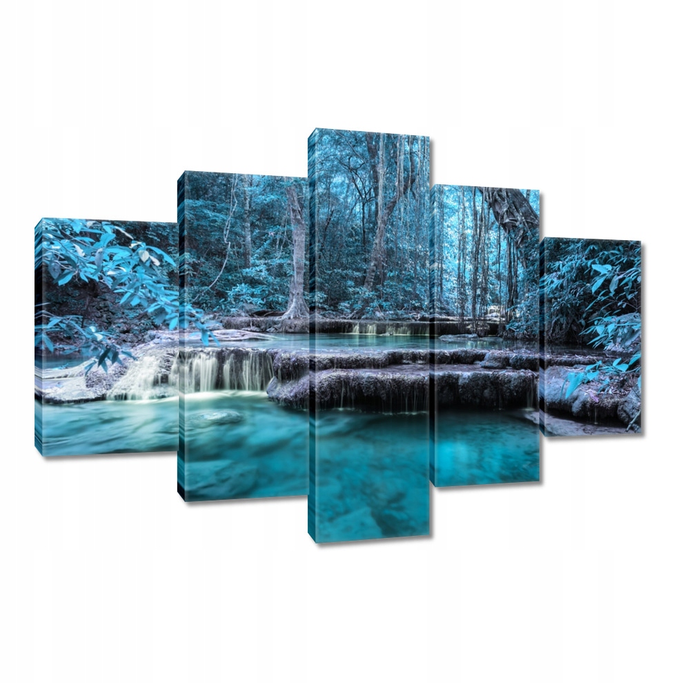 

Obrazy 150x105 Erawan Niebieski wodospad