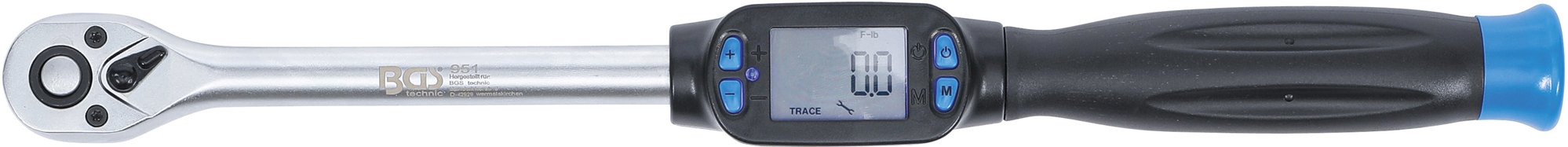 Digitálny Momentový Kľúč 3/8'' 27-135 Nm Bgs