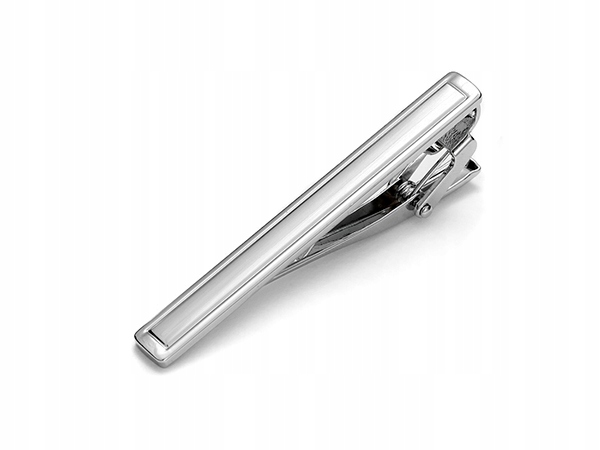 KOMPLET SPINEK +PUDEŁKO Metalowe Spinki do Mankietów Spinka do Krawata ks12 Marka Rene Chagal