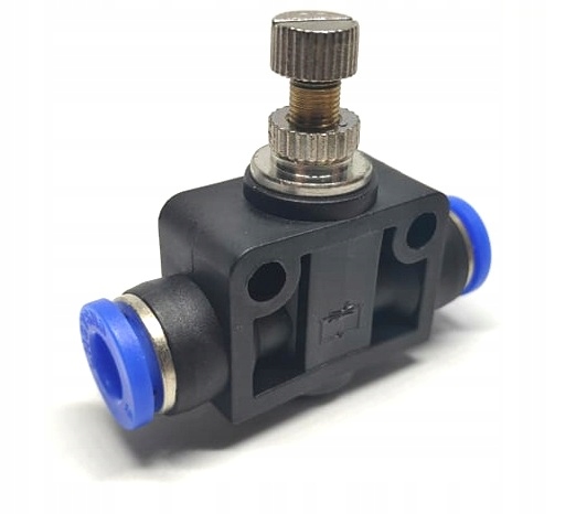 ZAWOREK PRECYZYJNY REDUKTOR DŁAWIK WĄŻ 6MM CO2