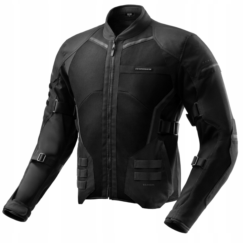 Textilná Motocyklová Bunda Rebelhorn Scandal 3 Black (XXL)