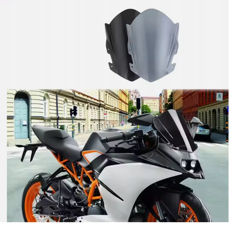 TopX Szyba Akcesoryjna Ktm RC125 Rc 125 RC200 200 RC390 390 14 Owiewka